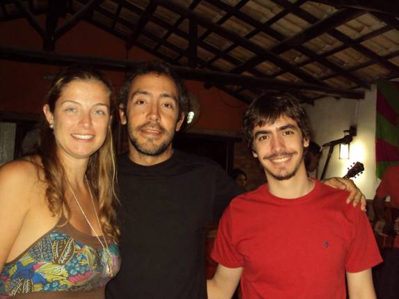 Com o Leo na night de Itaúnas - ES